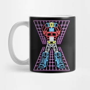 Optimus prime neon Mug